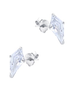 Beautiful CZ Crystal Silver Stud Earring STS-6292